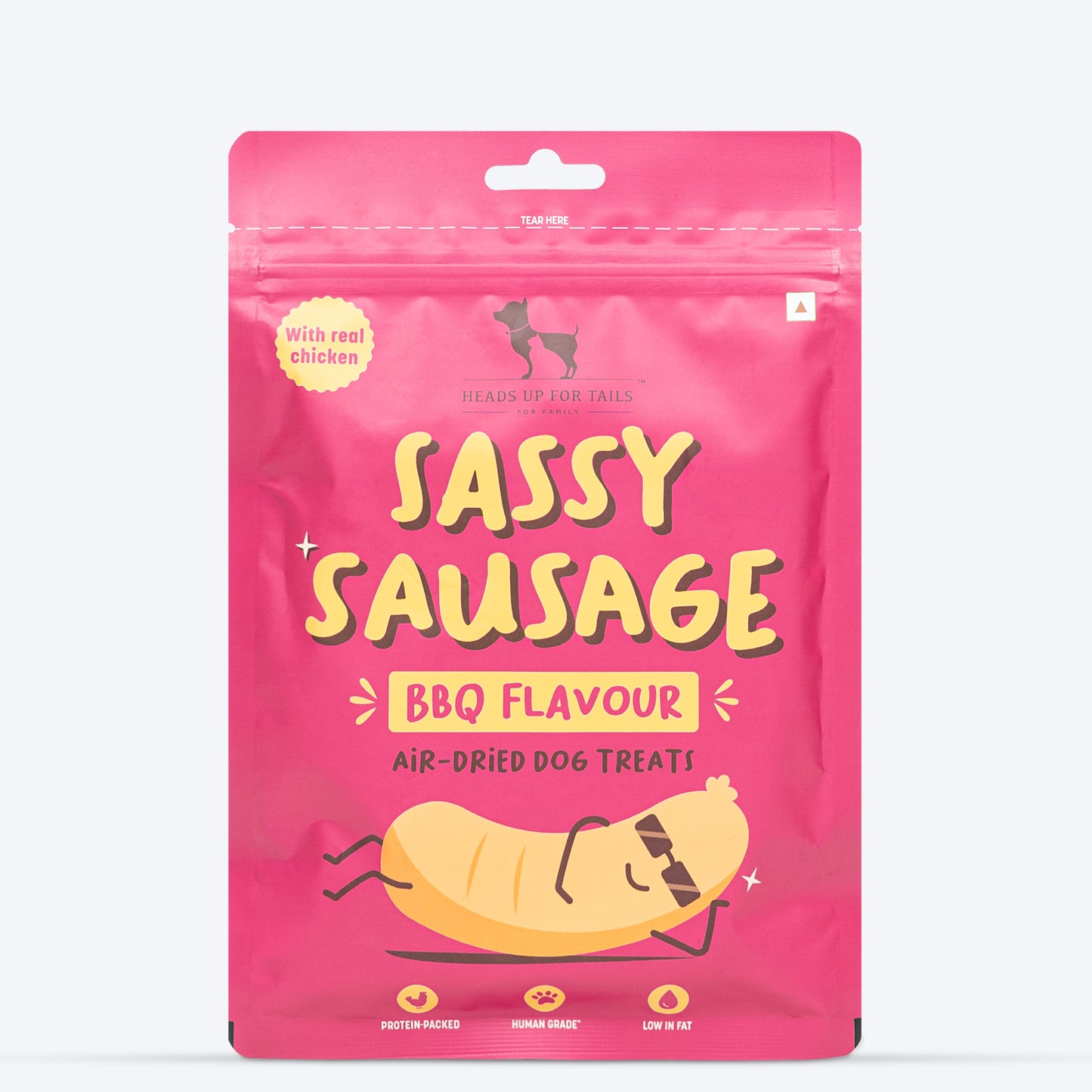 HUFT Very Sassy Air-Dried Sausage Mix Combo For Dog - Heads Up For Tails