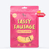HUFT Sassy Sausage BBQ With Real Chicken Air-Dried Dog Treats - 100 g - Heads Up For Tails