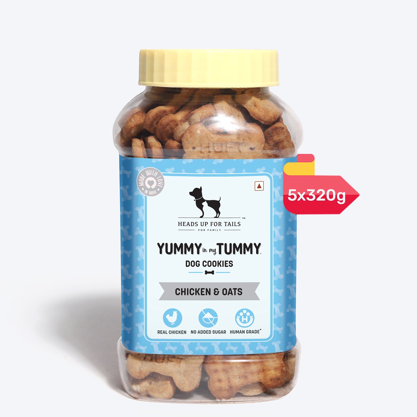 HUFT YIMT Chicken & Oats Dog Biscuits - Heads Up For Tails