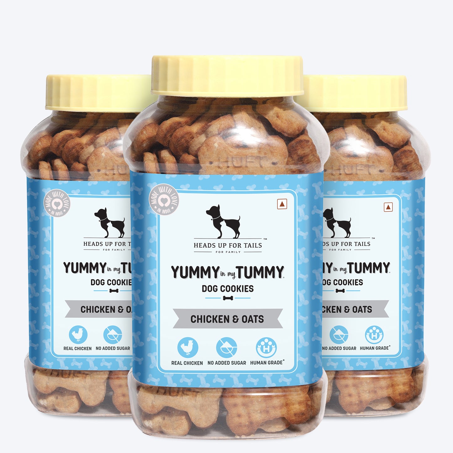 HUFT YIMT Chicken & Oats Dog Biscuits - Heads Up For Tails