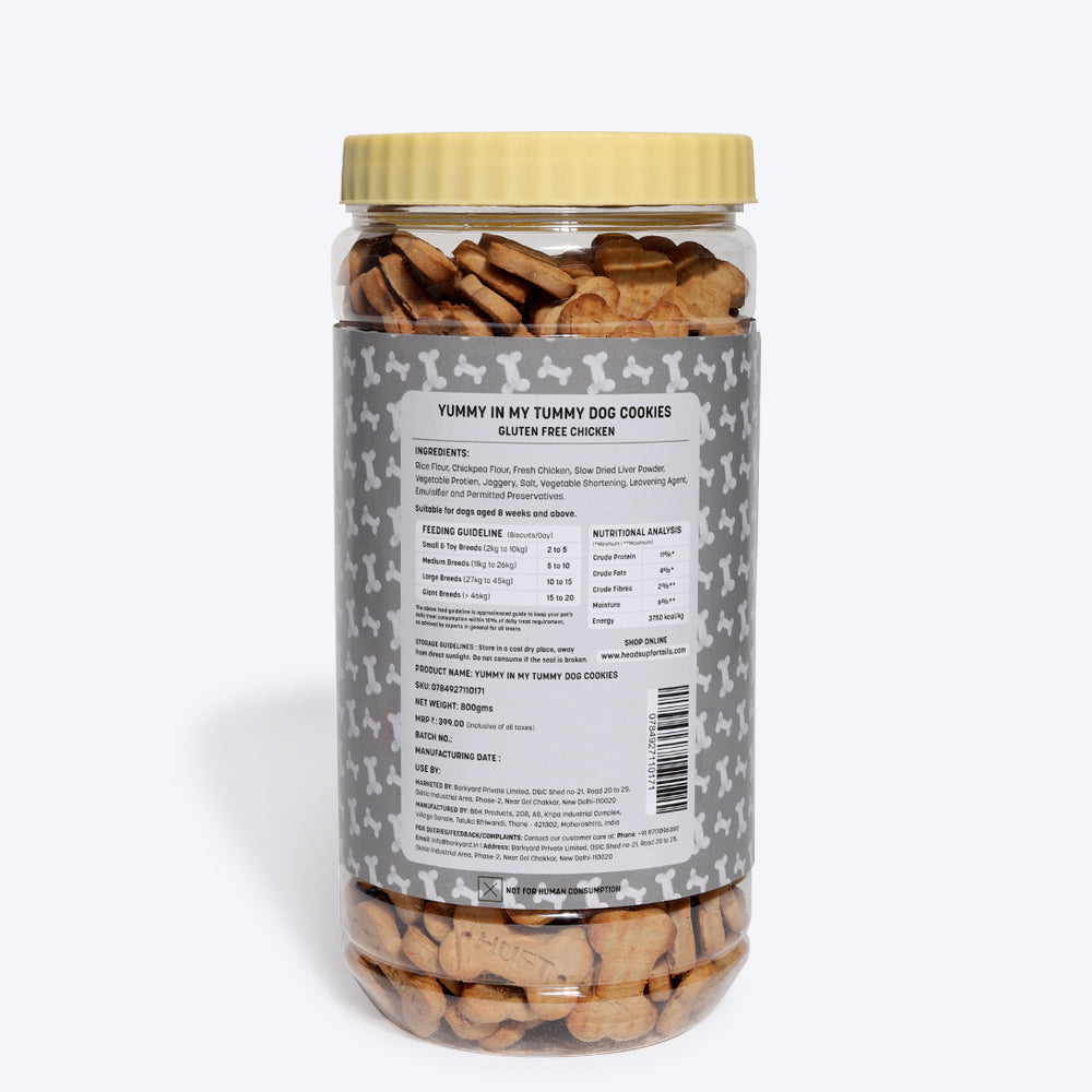 HUFT YIMT Real Chicken Dog Biscuits - Gluten Free - Heads Up For Tails