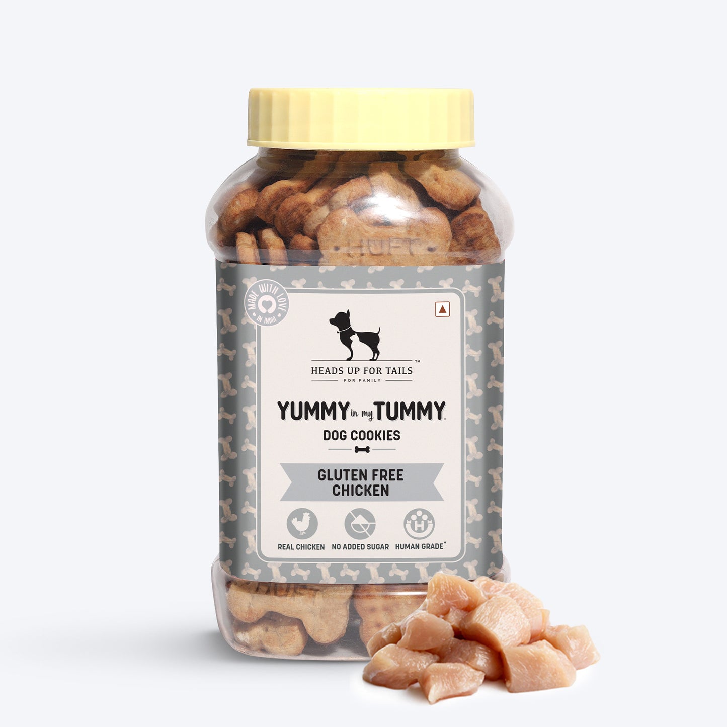 HUFT YIMT Real Chicken Dog Biscuits - Gluten Free - Heads Up For Tails