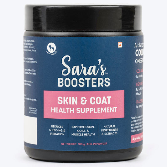 Sara's Boosters Skin & Coat Health Supplement For Dogs