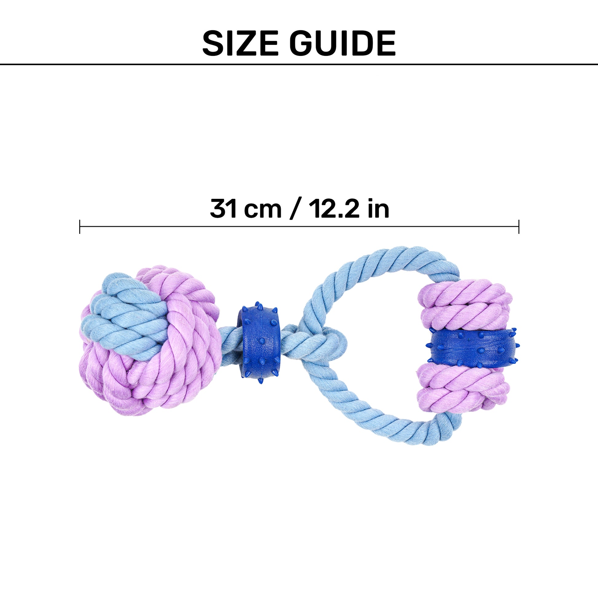 Dash Dog Baller Blast Rope Toy For Dog - Multicolor_07