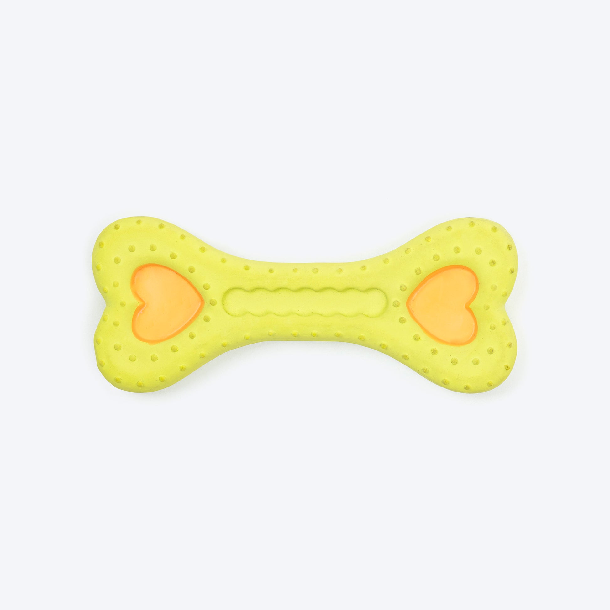 TLC Happy Bite Fetch Chew Toy For Puppies & Small Dogs - Green - Heads Up For Tails