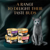 Sheba Deluxe Premium (1+ Years) Tuna Flakes & Salmon In Gravy Adult Cat Wet Food - 85 gm - Pack