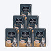 Meowsi by HUFT Skin & Coat Salmon & Chicken Mousse Cat Wet Food, 70 gm, with vitamins and minerals, grain-free.