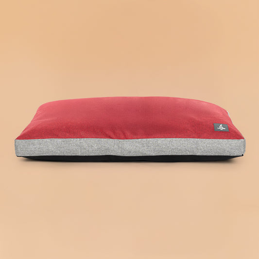 TLC Flat Haven Bed For Dog - Red
