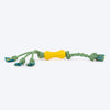 HUFT Tuggables Silly Strings Rope Toy For Dog - Blue & Yellow - Heads Up For Tails