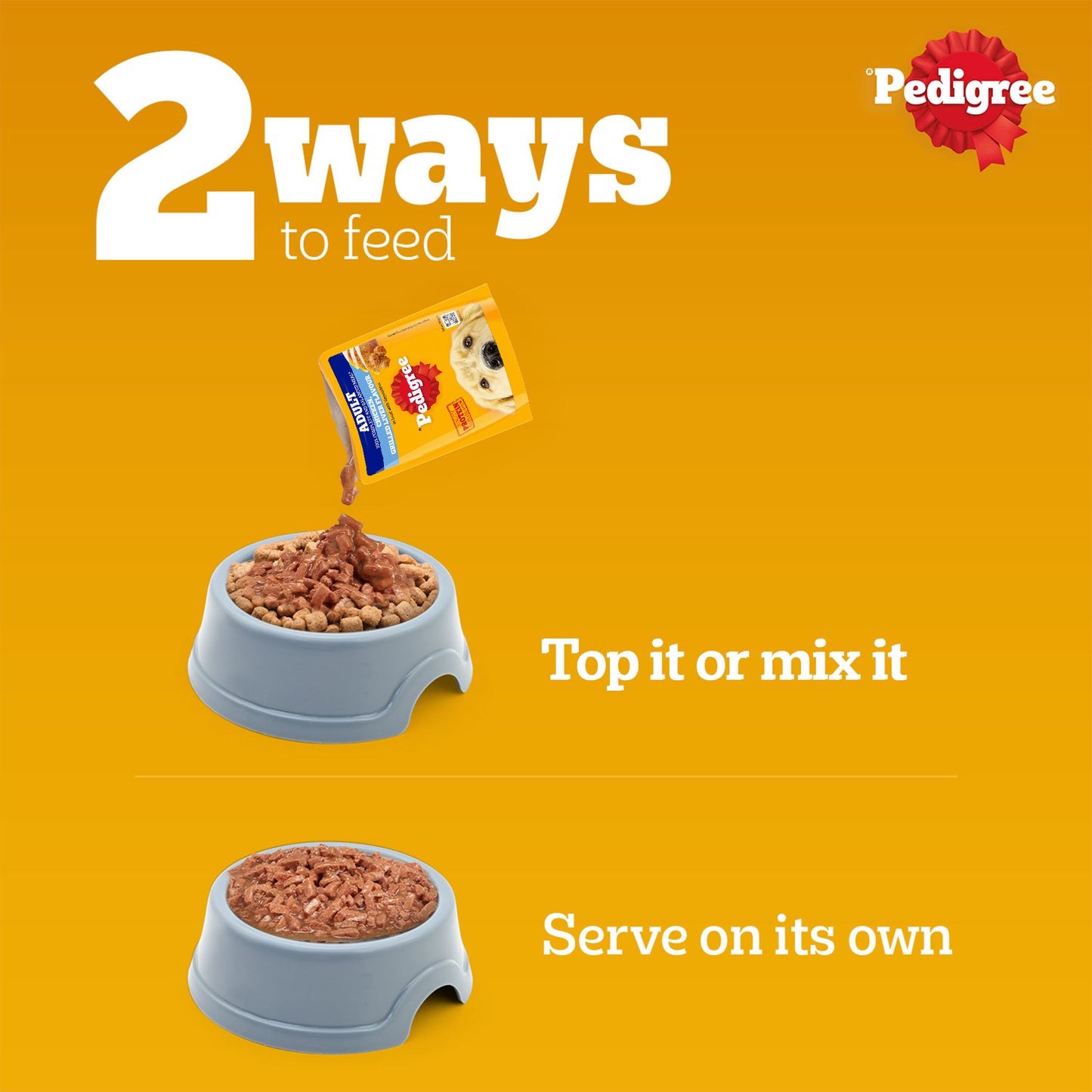 Pedigree Chicken Grilled Liver In Loaf With Vegetables Adult Dog Wet Food - 70 gm Packs - Heads Up For Tails