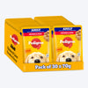 Pedigree Chicken & Liver Chunks in Gravy Adult Wet Dog Food - 70 g packs - Heads Up For Tails