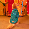 HUFT Shahi Paws Kurta For Dog & Cat - Green - Heads Up For Tails