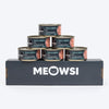 Meowsi by HUFT Tuna & Shrimp Pâté Canned Cat Wet Food, 80 gm, with vitamins and minerals, grain-free formula.