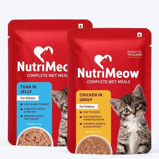 NutriMeow Kitten Food Trial Pack of 2 (80 gm each)