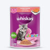 Whiskas Junior Kitten (2-12 Months) Salmon in Jelly Flavour Wet Cat Food - 80 gm Pack