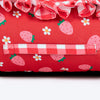 HUFT Berrylicious Lounger Bed For Dog - Red and Pink - Heads Up For Tails
