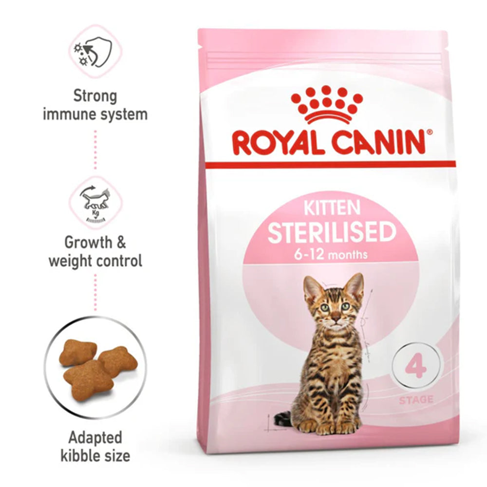 Royal Canin Sterilized Kitten Dry Food - 1.2 kg