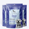 Sara's Doggie Treats Chicken Jerky with Blueberry, 70 gm, high protein, low fat, made with natural ingredients.