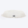 HUFT Furry Bliss Cuddle Bed For Cat & Puppy - White - Heads Up For Tails