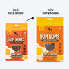 HUFT Yum Nums Soft & Chewy Sticks Egg & Cheese With Real Chicken Treat For Dogs - 75g - Heads Up For Tails