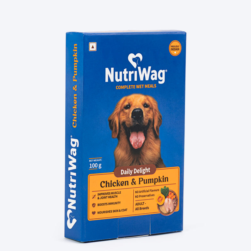 NutriWag Complete Wet Meals With Chicken, Rice & Pumpkin For Dog - Heads Up For Tails