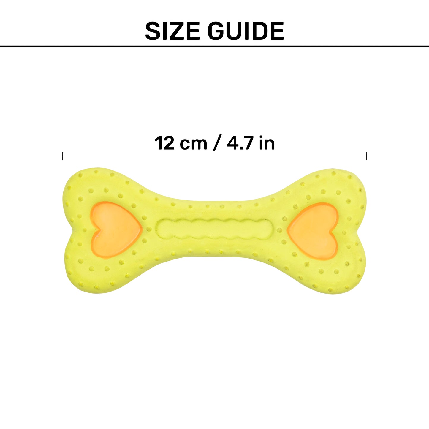 TLC Happy Bite Fetch Chew Toy For Puppies & Small Dogs - Green - Heads Up For Tails