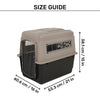 Petmate Ultra Vari Kennel For Dog & Cat - Taupe & Black - 21x16x15 inch - Heads Up For Tails