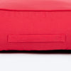 HUFT Teddy Classic Lounger Bed For Dog - Red - Heads Up For Tails