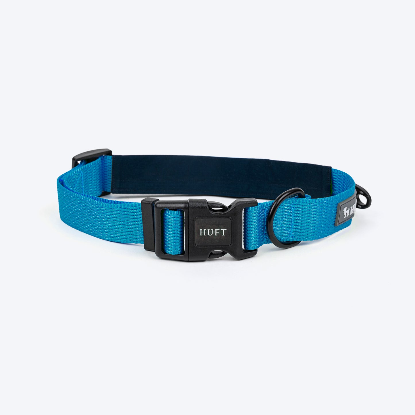 HUFT Personalised Basics Dog Collar - Teal Green - Heads Up For Tails