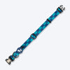 HUFT Frosted Checks Collar For Dog - Blue