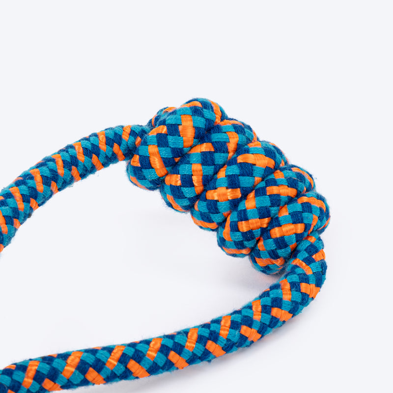 HUFT Tuggables Tug Tornado Rope Toy For Dog - Multicolor - Heads Up For Tails