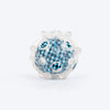 HUFT Rolly Poly Textured Ball Toy For Dogs - Blue