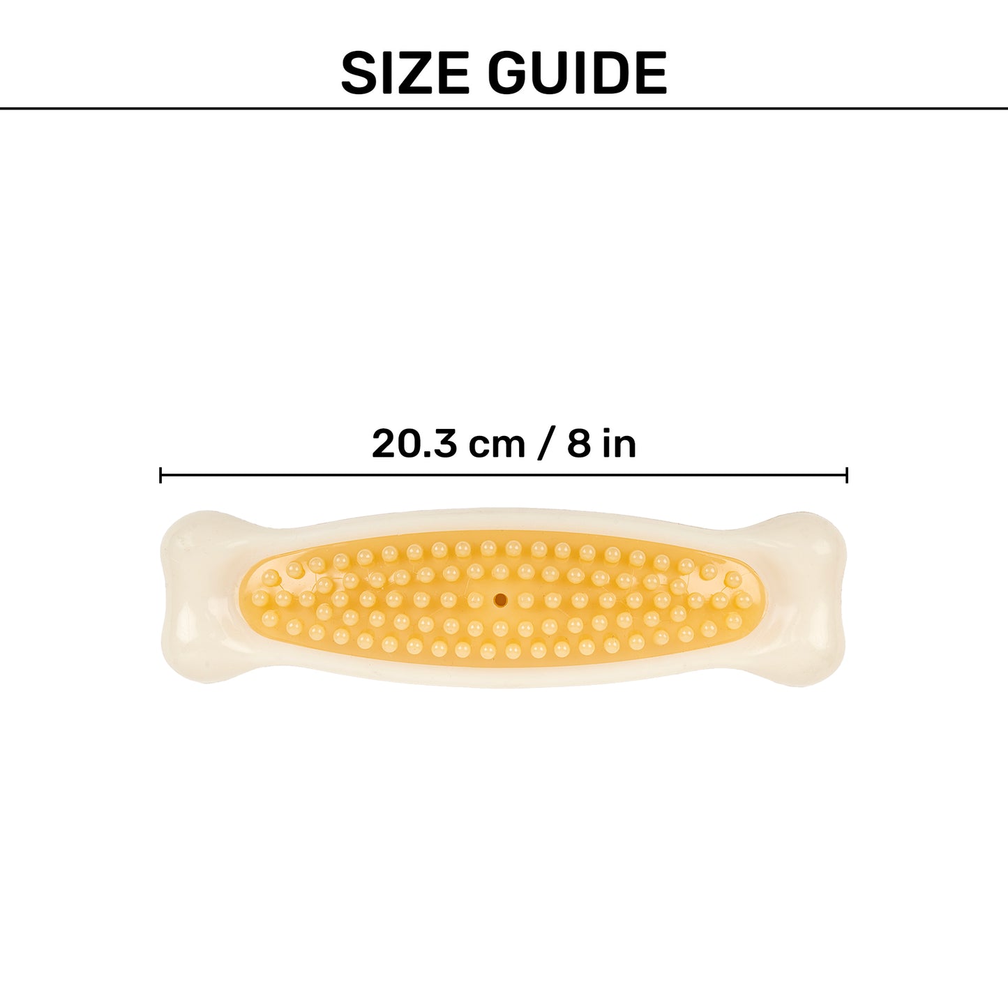 TLC Chewtastic Nylabone Chew Toy For Dog - White - Heads Up For Tails