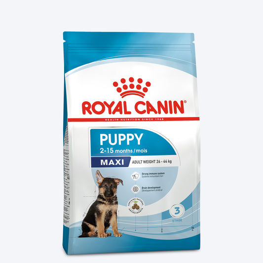 Royal Canin Maxi Puppy Dry Dog Food - Heads Up For Tails