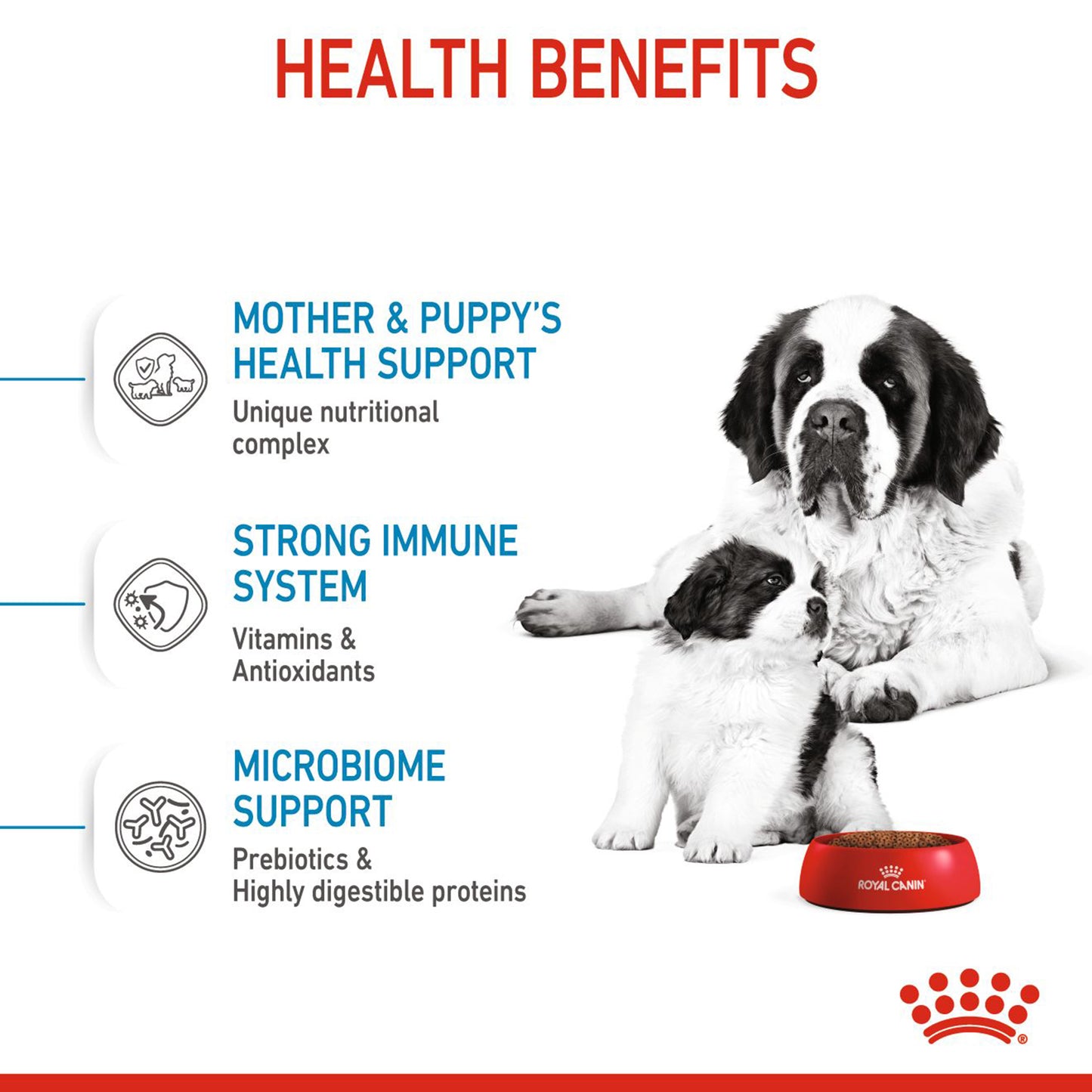 Royal Canin Giant Starter Dry Dog Food - Heads Up For Tails
