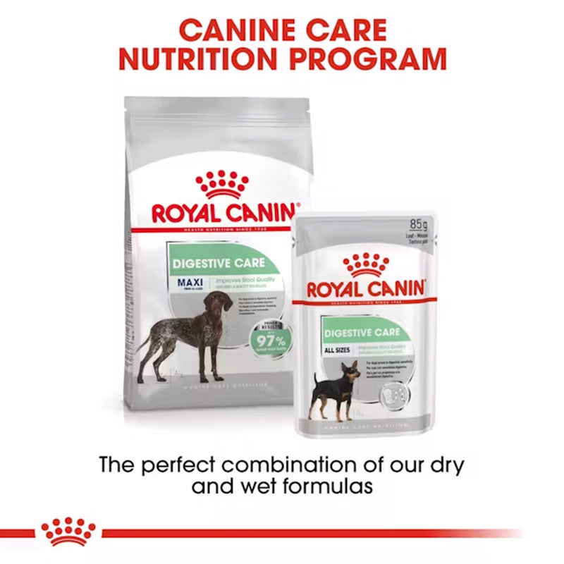 Royal Canin Maxi Digestive Care Dry Food For Dog - 3 kg - Heads Up For Tails