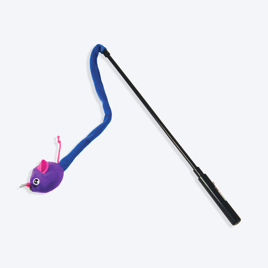 KONG Laser Teaser Ribbons Toy For Cat - Multicolor - Heads Up For Tails