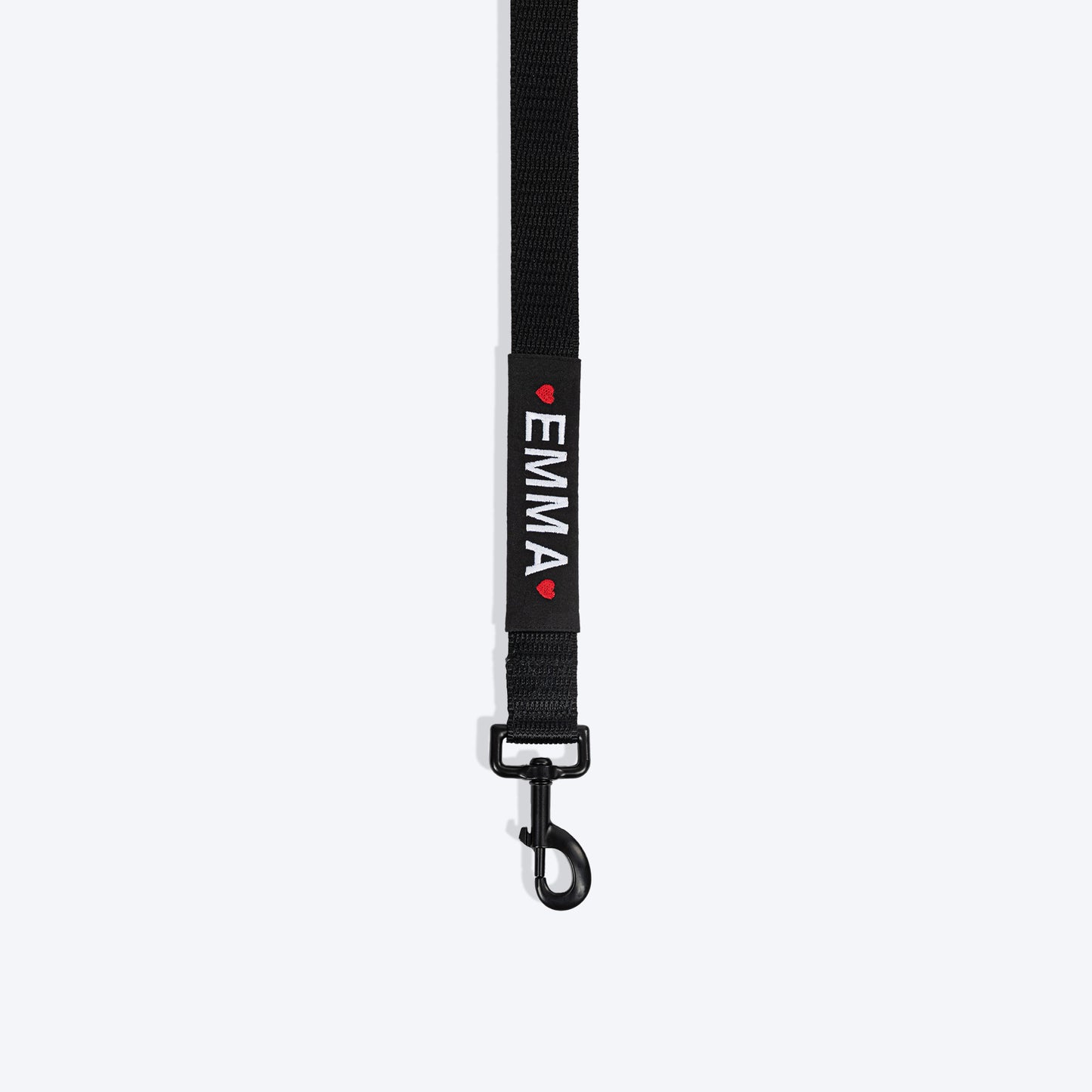 HUFT Classic Personalised Dog Leash - Coal Black - Heads Up For Tails