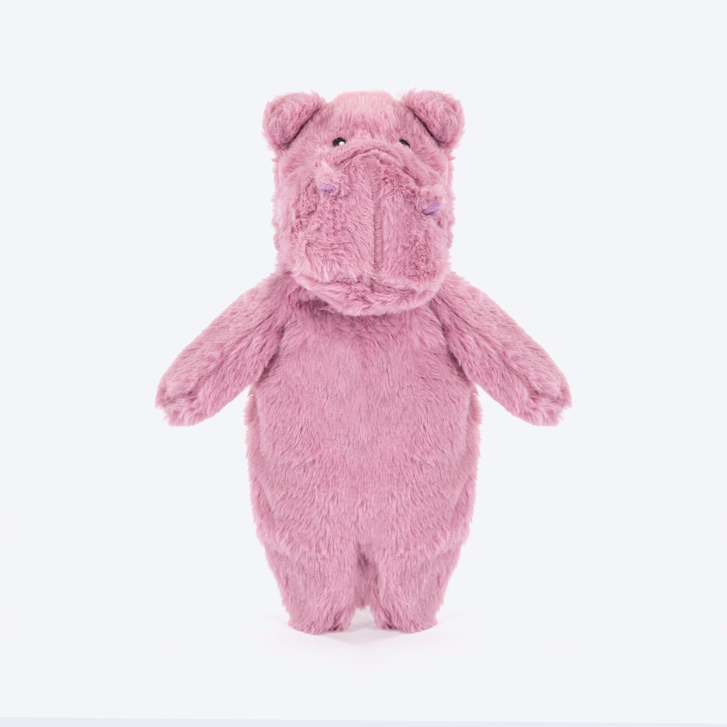 HUFT Happy Hippo Plush Toy For Dog - Purple