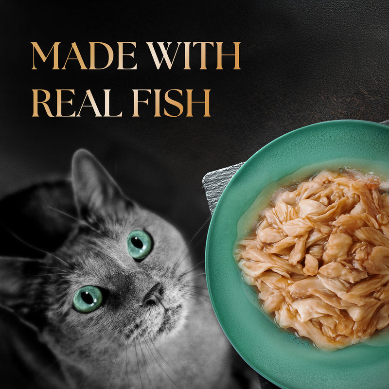 Sheba Rich Premium Adult (1+ Years) Maguro & Bream Flavour Wet Cat Food - 35 g - Packs