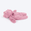 HUFT Happy Hippo Plush Toy For Dog - Purple - Heads Up For Tails