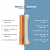 HUFT Yakies Vegetarian Natural Chew Bone - Turmeric - Heads Up For Tails