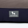 HUFT Giraffe Classic Lounger Bed For Dog - Grey & Navy - Heads Up For Tails