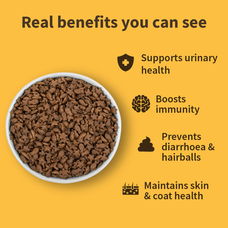 Nutrimeow Chicken and Tuna Dry Food For Adult Cat - Heads Up For Tails