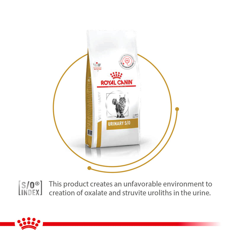 Royal Canin Veterinary Diet Urinary Dry Food For Cat - 1.5 kg - Heads Up For Tails