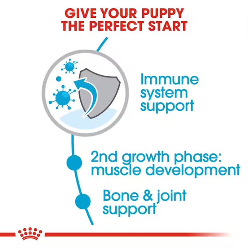 Royal Canin Giant Junior Dry Dog Food - Heads Up For Tails