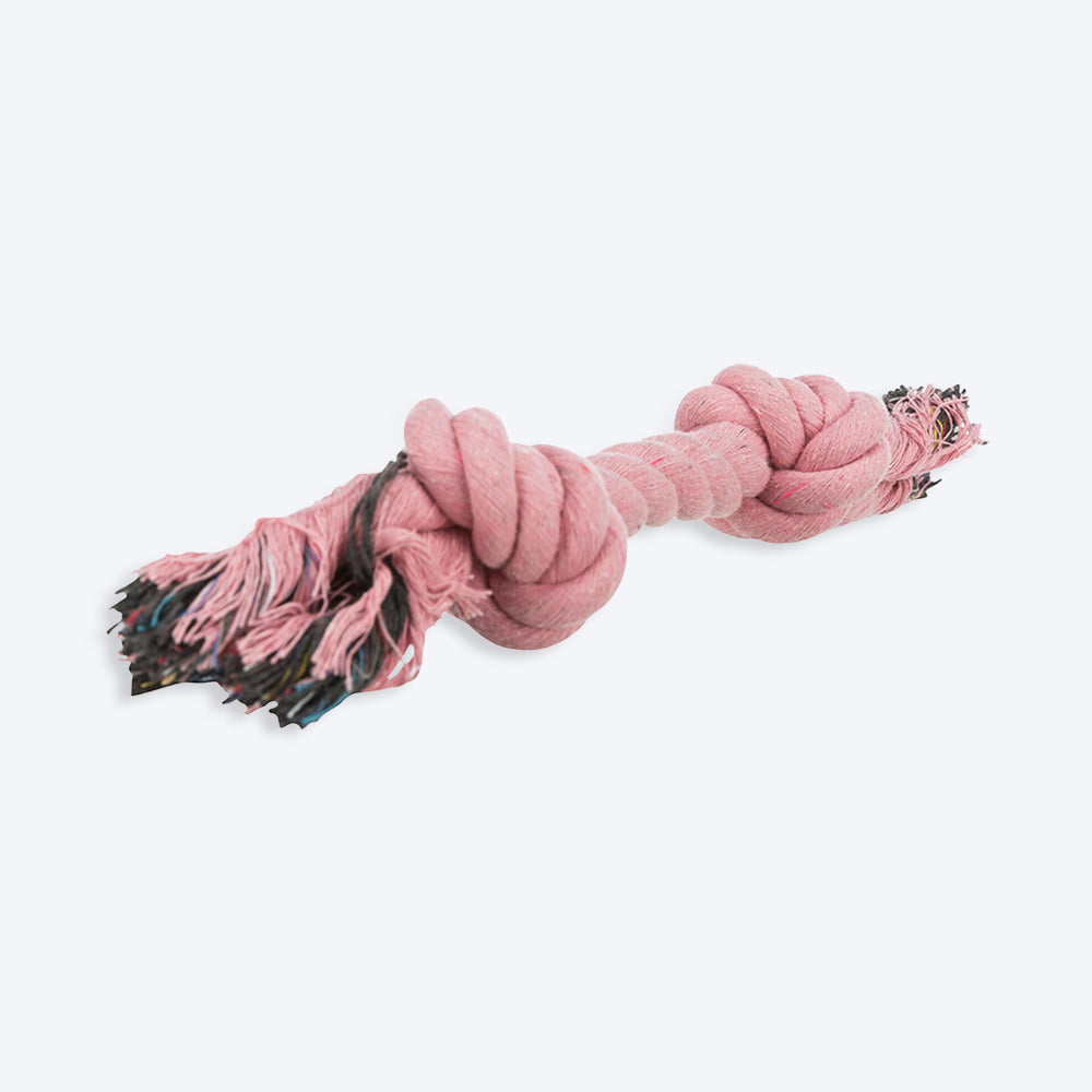 Trixie Playing Rope Dog Toy - 2 Knots - Heads Up For Tails
