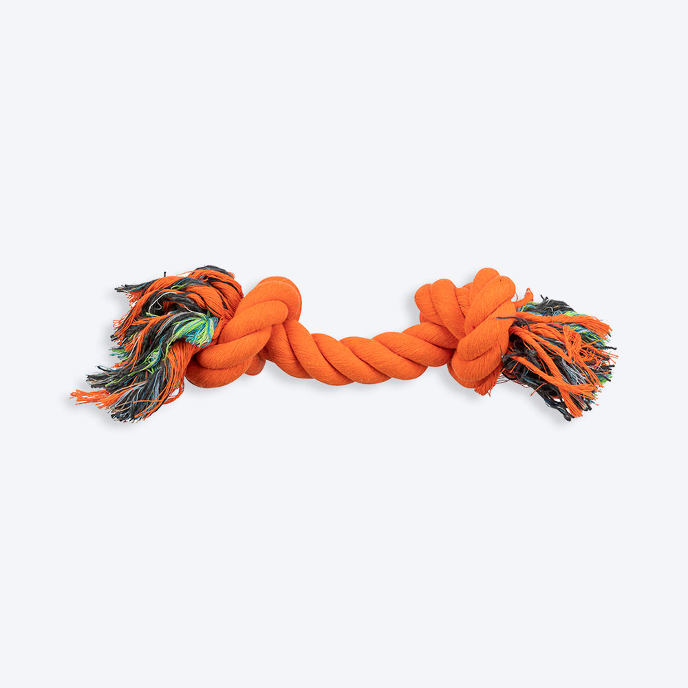 Trixie Playing Rope Dog Toy - 2 Knots - Heads Up For Tails