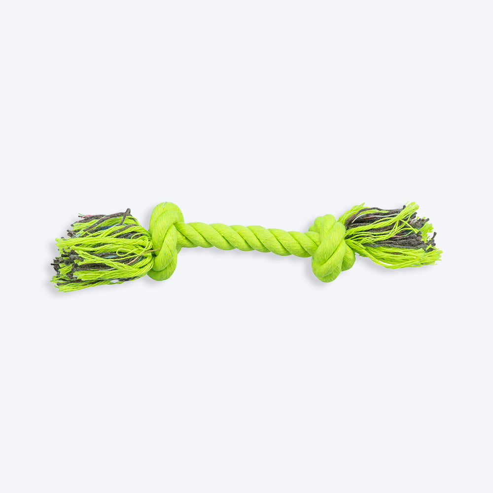 Trixie Playing Rope Dog Toy - 2 Knots - Heads Up For Tails