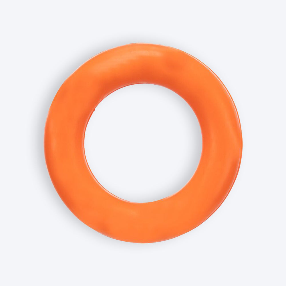 Trixie Ring Natural Rubber Fetch Dog Toy - Assorted - 15 cm_01